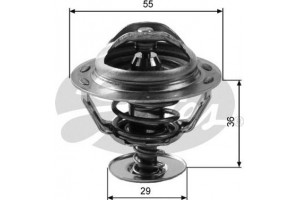 Gates Θερμοστάτης, Ψυκτικό Υγρό - TH12283G2