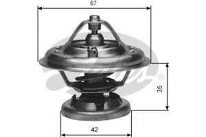 Gates Θερμοστάτης, Ψυκτικό Υγρό - TH12685G1