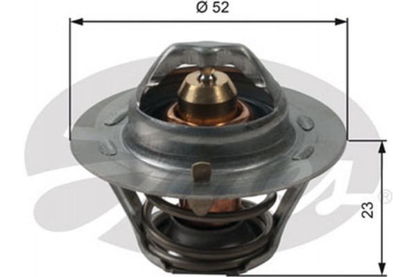 Gates Θερμοστάτης, Ψυκτικό Υγρό - TH14088G1