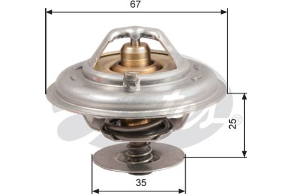 Gates Θερμοστάτης, Ψυκτικό Υγρό - TH14387G1