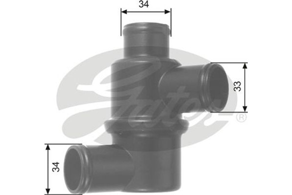 Gates Θερμοστάτης, Ψυκτικό Υγρό - TH14580