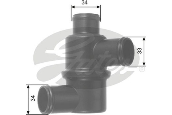 Gates Θερμοστάτης, Ψυκτικό Υγρό - TH14580