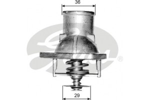 Gates Θερμοστάτης, Ψυκτικό Υγρό - TH15182G1