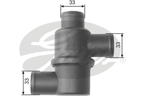 Gates Θερμοστάτης, Ψυκτικό Υγρό - TH15380