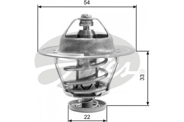 Gates Θερμοστάτης, Ψυκτικό Υγρό - TH22682G1