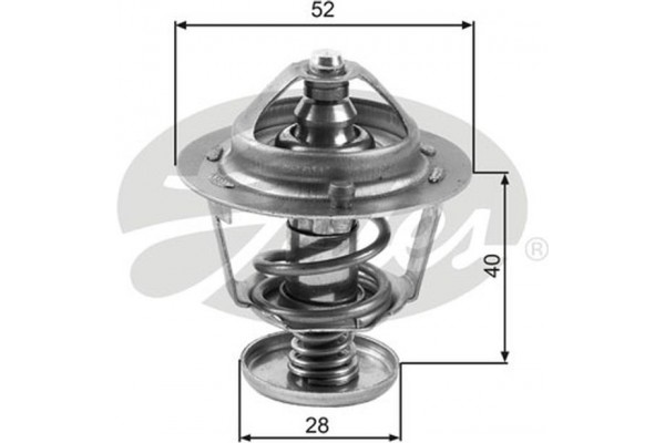 Gates Θερμοστάτης, Ψυκτικό Υγρό - TH24782G1