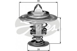 Gates Θερμοστάτης, Ψυκτικό Υγρό - TH30082G1
