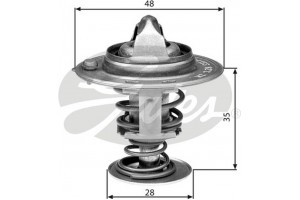 Gates Θερμοστάτης, Ψυκτικό Υγρό - TH30082G1