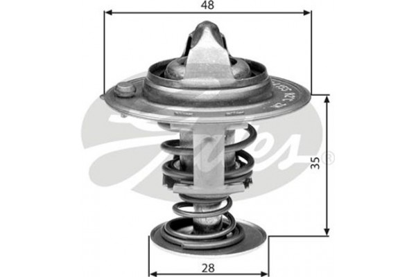 Gates Θερμοστάτης, Ψυκτικό Υγρό - TH30082G1