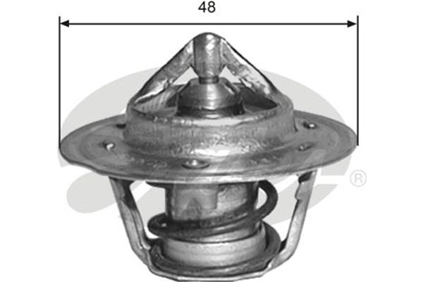 Gates Θερμοστάτης, Ψυκτικό Υγρό - TH33291G1