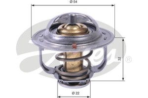 Gates Θερμοστάτης, Ψυκτικό Υγρό - TH42589G1