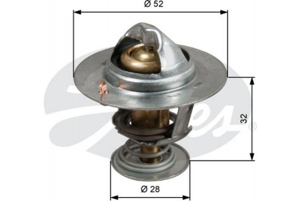 Gates Θερμοστάτης, Ψυκτικό Υγρό - TH50292G1
