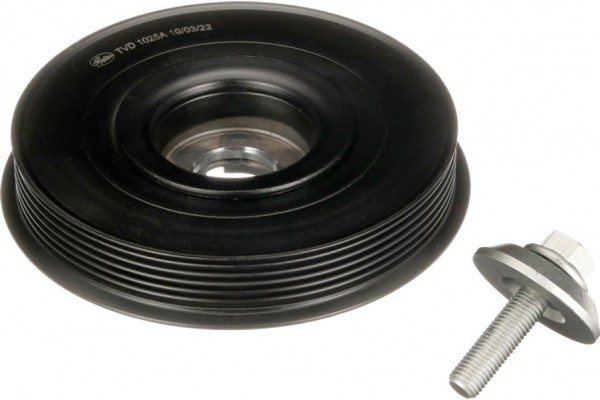 Gates Τροχαλία ιμάντα, Στροφαλοφόρος Άξονας - TVD1025A