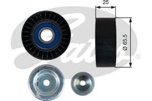 Gates Τροχαλία παρέκκλισης, Ιμάντας poly-V - T36124