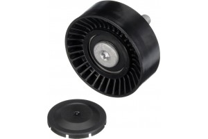 Gates Τροχαλία παρέκκλισης, Ιμάντας poly-V - T36455