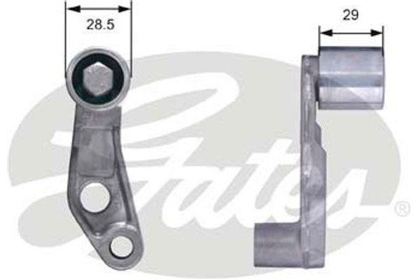 Gates Τροχαλία παρέκκλισης, οδοντ. Ιμάντας - T42234