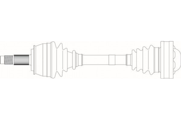 General Ricambi Άξονας Μετάδοσης Κίνησης - AR3064