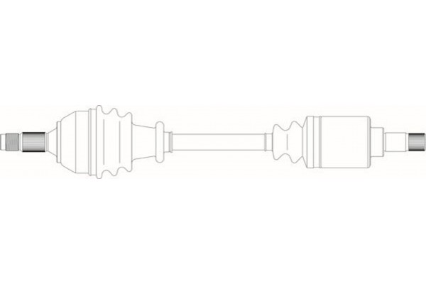 General Ricambi Άξονας Μετάδοσης Κίνησης - CI3083