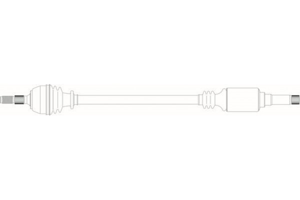 General Ricambi Άξονας Μετάδοσης Κίνησης - CI3124 General Ricambi Άξονας Μετάδοσης Κίνησης - CI3124