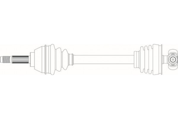 General Ricambi Άξονας Μετάδοσης Κίνησης - FI3306 General Ricambi Άξονας Μετάδοσης Κίνησης - FI3306