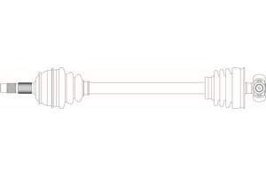 General Ricambi Άξονας Μετάδοσης Κίνησης - FI3347