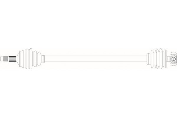 General Ricambi Άξονας Μετάδοσης Κίνησης - FI3348 General Ricambi Άξονας Μετάδοσης Κίνησης - FI3348