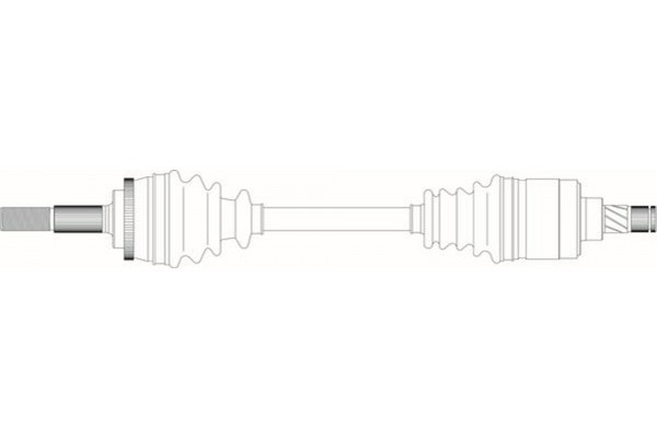 General Ricambi Άξονας Μετάδοσης Κίνησης - ND3127