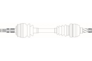 General Ricambi Άξονας Μετάδοσης Κίνησης - OP3115