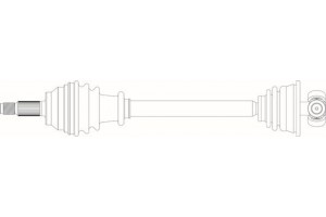 General Ricambi Άξονας Μετάδοσης Κίνησης - OP3176
