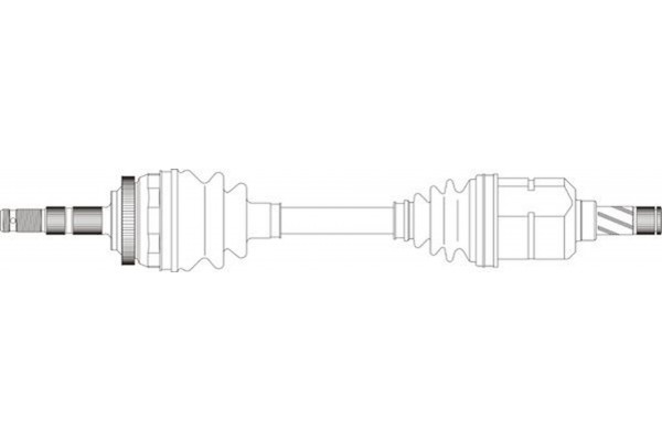 General Ricambi Άξονας Μετάδοσης Κίνησης - OP3258