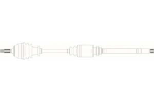 General Ricambi Άξονας Μετάδοσης Κίνησης - PE3072