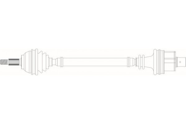 General Ricambi Άξονας Μετάδοσης Κίνησης - RE3113