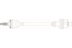 General Ricambi Άξονας Μετάδοσης Κίνησης - RE3202