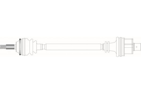 General Ricambi Άξονας Μετάδοσης Κίνησης - RE3202