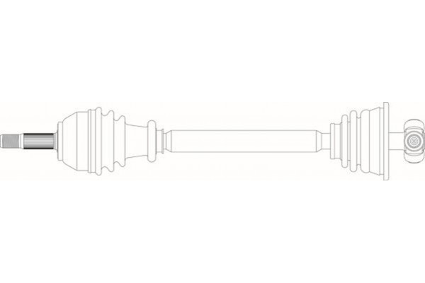 General Ricambi Άξονας Μετάδοσης Κίνησης - RE3211