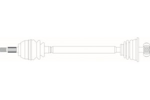 General Ricambi Άξονας Μετάδοσης Κίνησης - RE3229