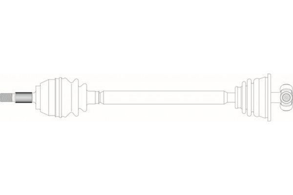 General Ricambi Άξονας Μετάδοσης Κίνησης - RE3229