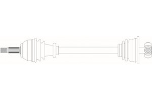 General Ricambi Άξονας Μετάδοσης Κίνησης - RE3236