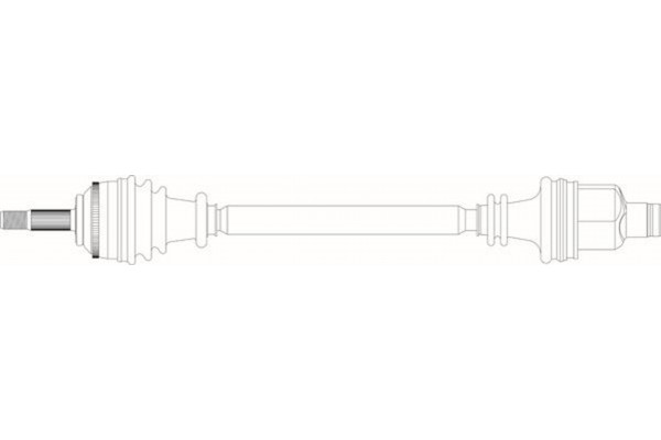 General Ricambi Άξονας Μετάδοσης Κίνησης - RE3243 General Ricambi Άξονας Μετάδοσης Κίνησης - RE3243