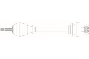 General Ricambi Άξονας Μετάδοσης Κίνησης - RE3307
