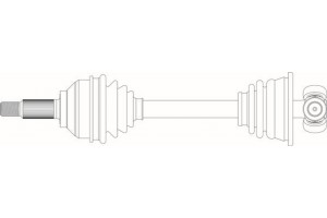 General Ricambi Άξονας Μετάδοσης Κίνησης - RE3323