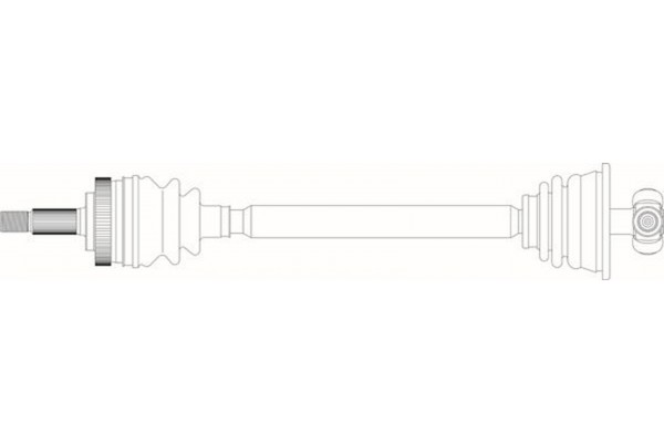 General Ricambi Άξονας Μετάδοσης Κίνησης - RE3325