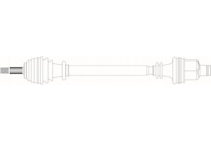 General Ricambi Άξονας Μετάδοσης Κίνησης - RE3335