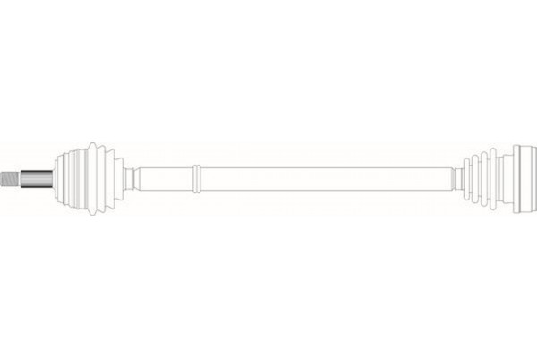 General Ricambi Άξονας Μετάδοσης Κίνησης - SE3006