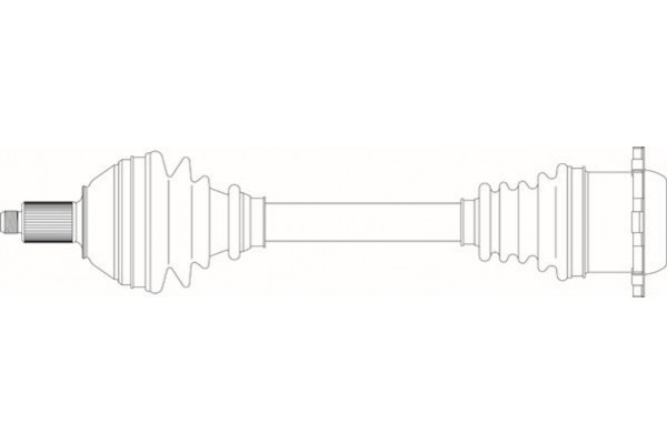 General Ricambi Άξονας Μετάδοσης Κίνησης - WW3303