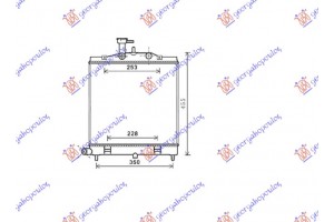 Ψυγειο 1,1 Crdi (35,5x39,5) Kia Picanto 08-11 - 010106310