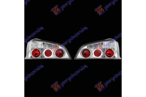 Φανος Οπισθιος Σετ Λευκος Peugeot 106 96-03