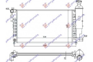 Ψυγειο XN/XR (53x32) +/-AC (ΤΑΠΑ Koymπωτ Peugeot 106 96-03 - 010606310