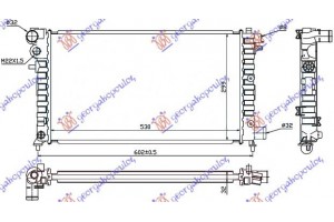 Ψυγειο 1,5 Diesel (53x29,7) Peugeot 106 96-03 - 010606340