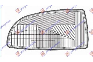 Κρυσταλλο Φανου Εμπρος Αριστερα Renault Clio 96-98 - 010705487